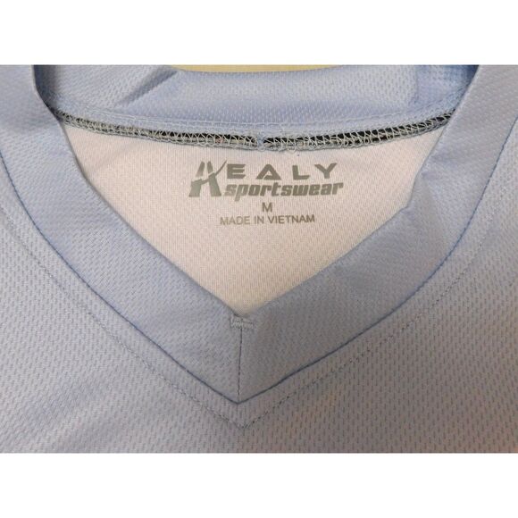 Basketball T Shirt Rim Rockers Ombre Sz. M Healy Sportswear Long Sleeves - Picture 5 of 9